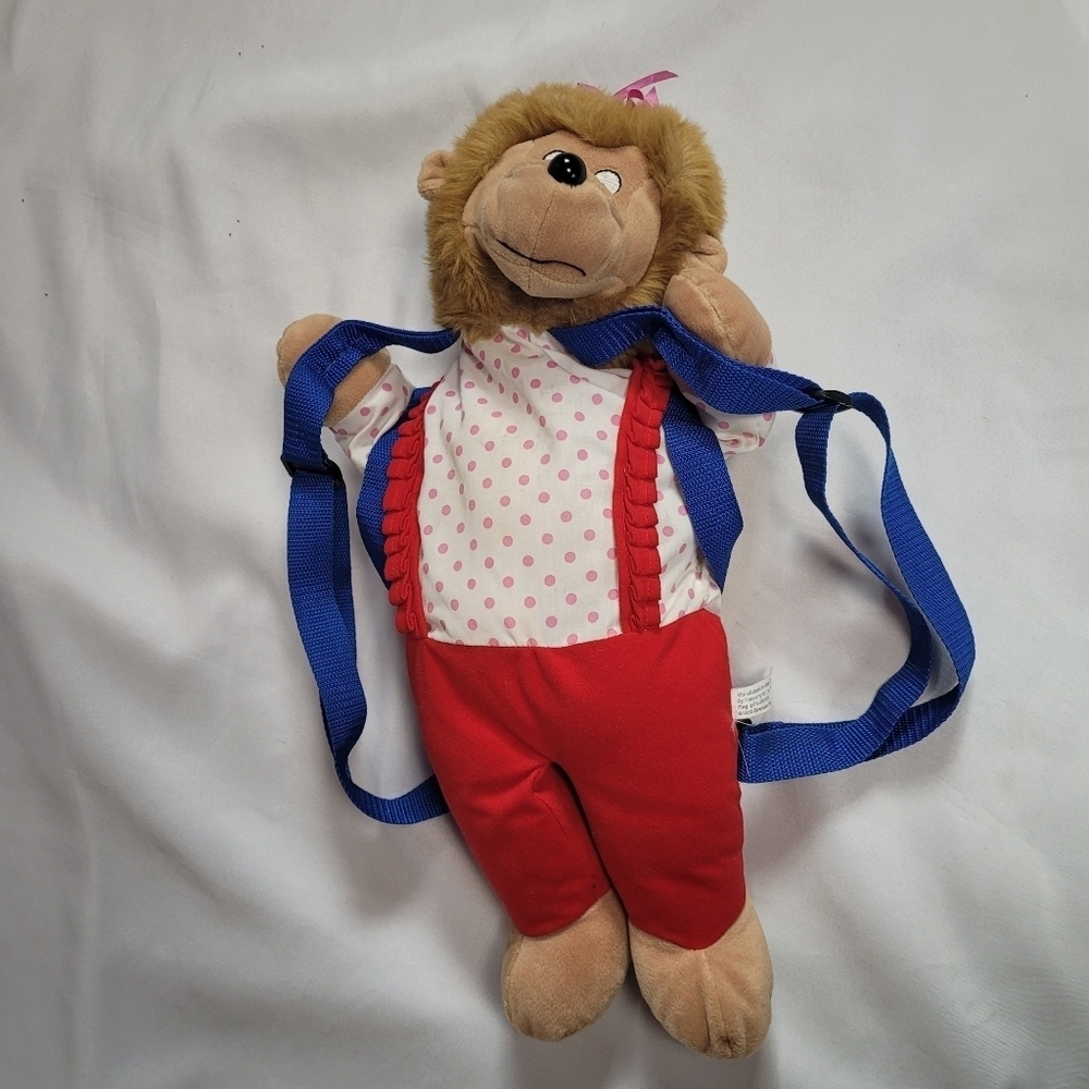 VTG Bearenstain Bears Sister Bear Plush Backpack 1999